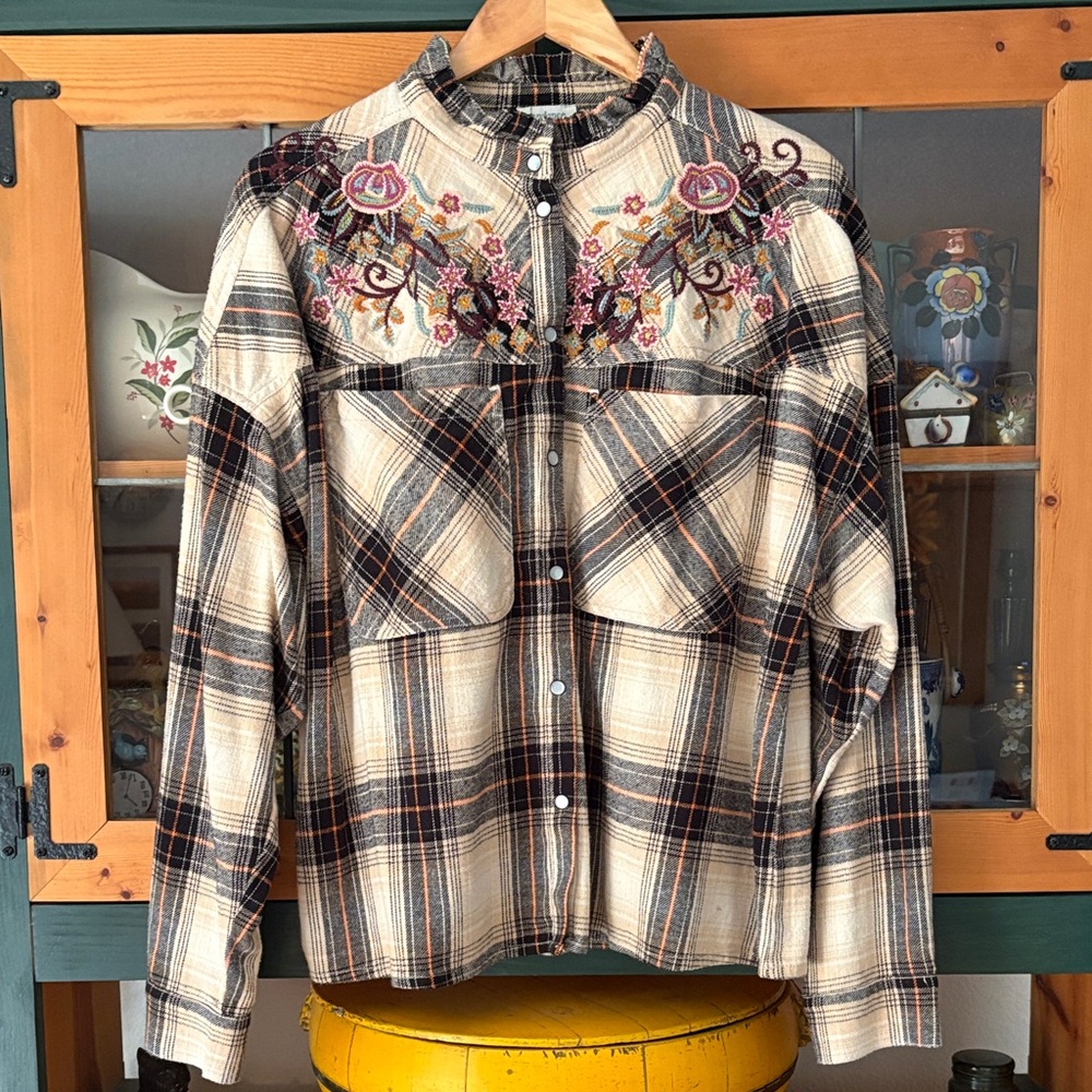 Women’s Sundance Alanis Cotton Plaid Shirt